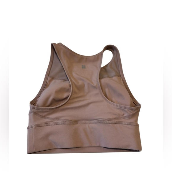 SWEATY BETTY - Halter Sport Bra Soft Ash Pink Size XS - Picture 3 of 5